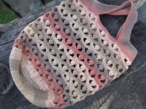 crocheted market bag